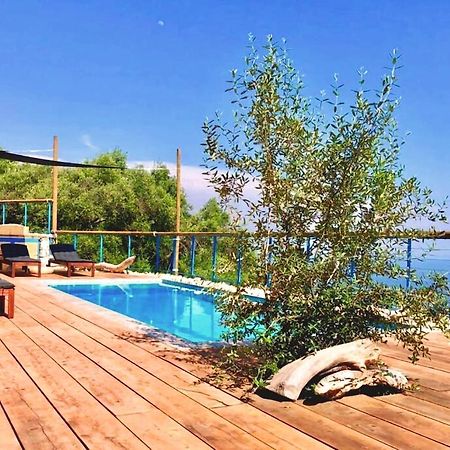 House Sienna Of Villa Intaba Best Views Corfiot Riviera Corfu Island Greece Contemporary Design Pool With Spectacular Sea Views Close To Ipsos Beach Pyrgi  ภายนอก รูปภาพ