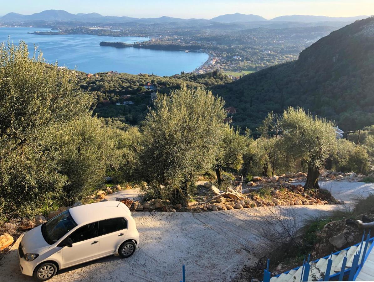 House Sienna Of Villa Intaba Best Views Corfiot Riviera Corfu Island Greece Contemporary Design Pool With Spectacular Sea Views Close To Ipsos Beach Pyrgi  ภายนอก รูปภาพ