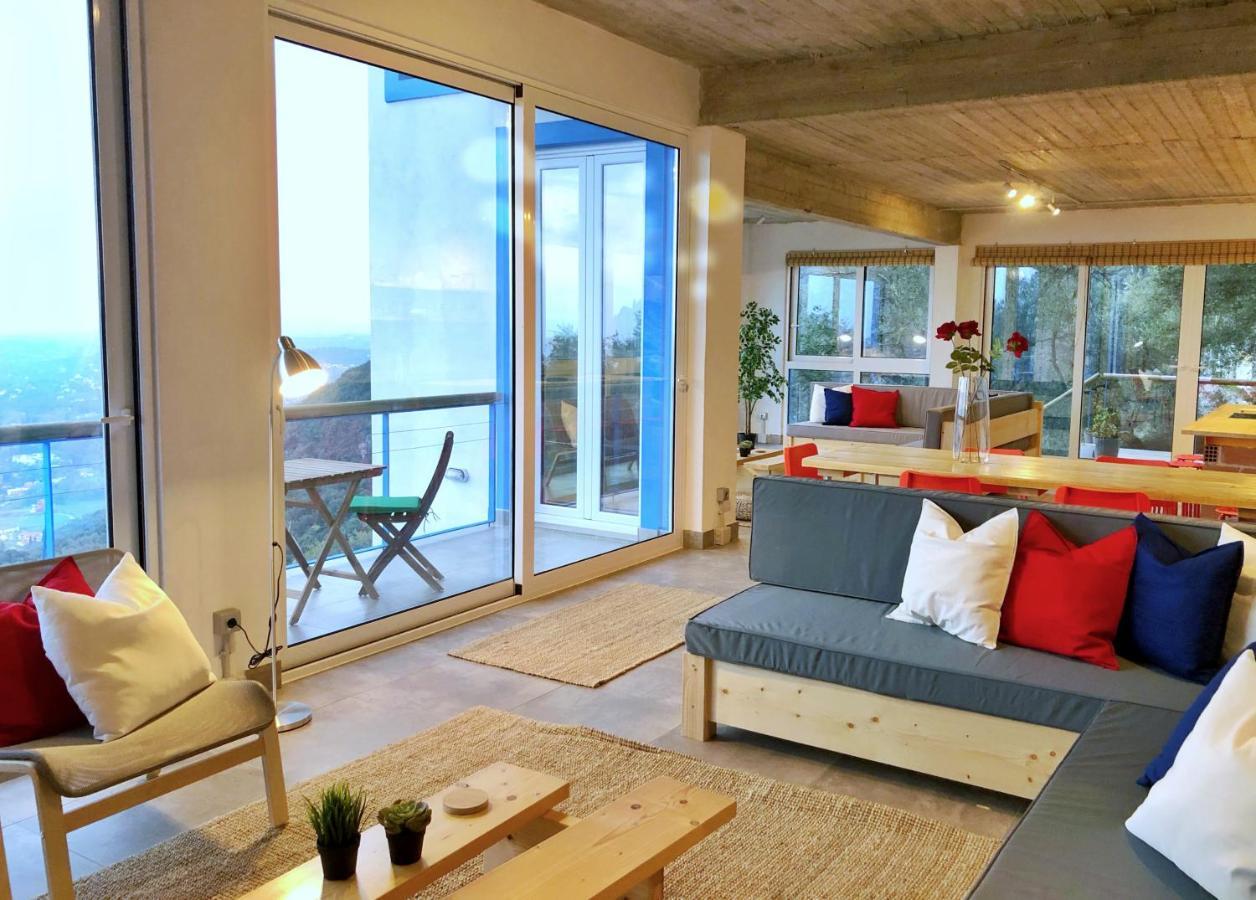 House Sienna Of Villa Intaba Best Views Corfiot Riviera Corfu Island Greece Contemporary Design Pool With Spectacular Sea Views Close To Ipsos Beach Pyrgi  ภายนอก รูปภาพ
