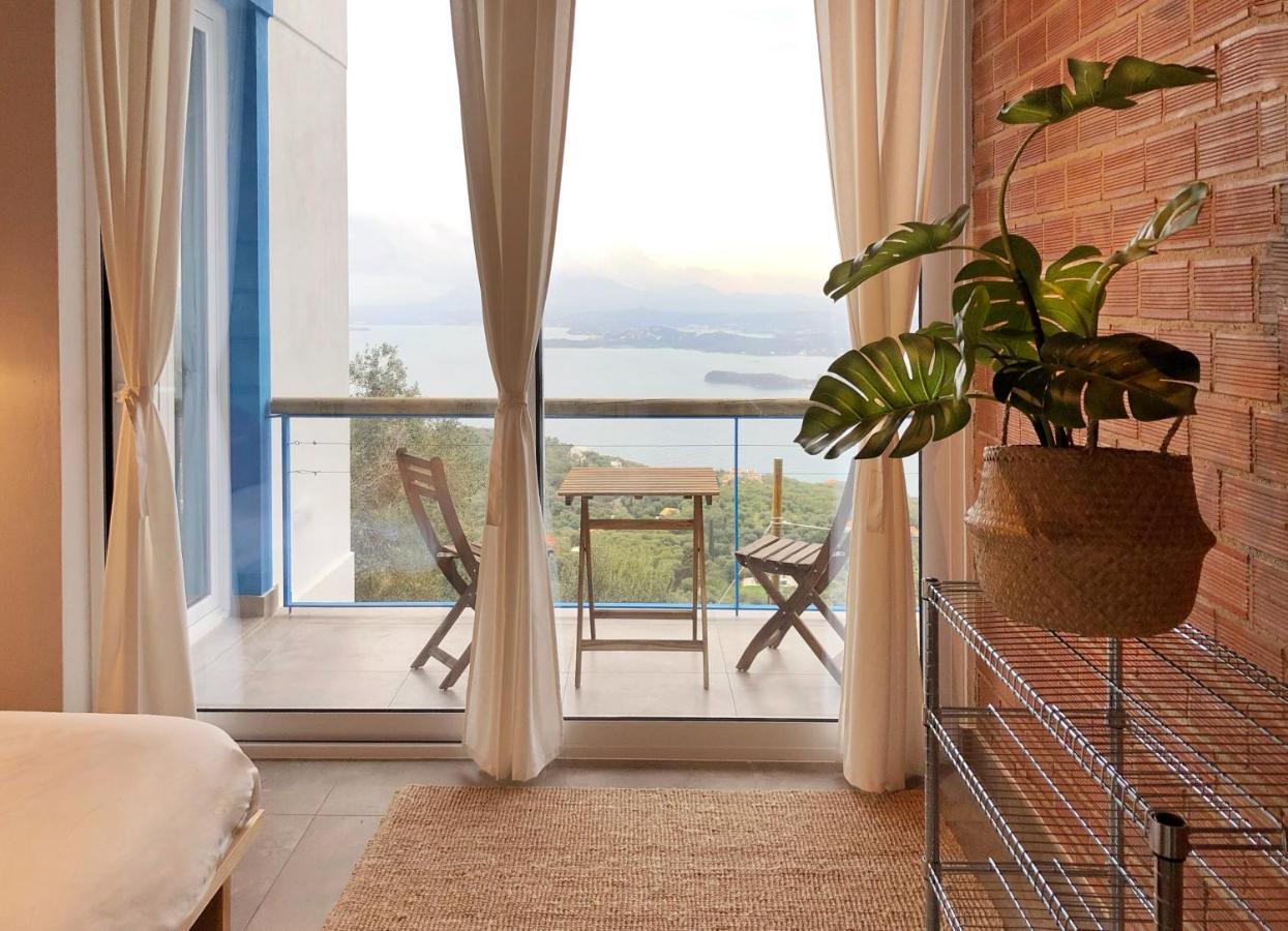 House Sienna Of Villa Intaba Best Views Corfiot Riviera Corfu Island Greece Contemporary Design Pool With Spectacular Sea Views Close To Ipsos Beach Pyrgi  ภายนอก รูปภาพ