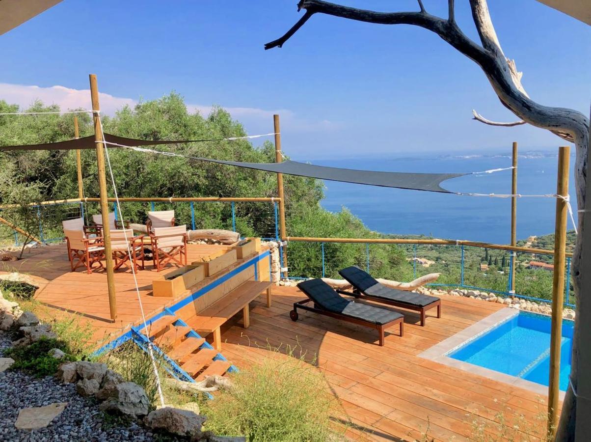 House Sienna Of Villa Intaba Best Views Corfiot Riviera Corfu Island Greece Contemporary Design Pool With Spectacular Sea Views Close To Ipsos Beach Pyrgi  ภายนอก รูปภาพ